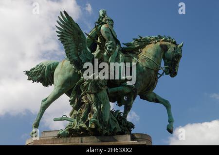 bismarck-Denkmal auf dem martin-luther-platz, düsseldorf, Nordrhein-westfalen, deutschland Stockfoto