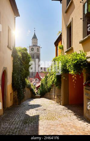 Der Überlingen Münster st. nikolaus Stockfoto