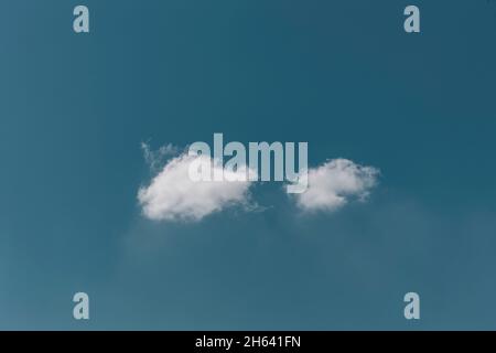 Himmel, Wolke, weiß, Sommer, Hintergründe, klar, weiße Wolke, Stockfoto