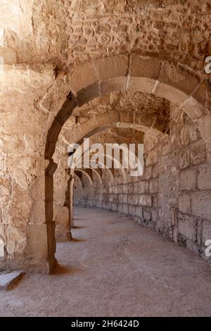 Die oberen Stockwerke im aspendos Theater, antalya, türkei Stockfoto