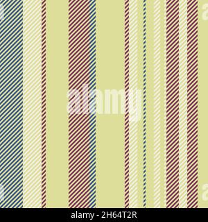 Streifen Muster Vektor Hintergrund. Farbenfrohe, abstrakte Streifenstruktur. Modisches Druckdesign. Stock Vektor