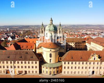 Weingarten, Deutschland: Blick auf die basilika Stockfoto