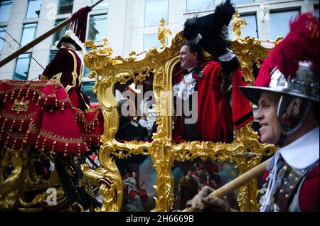 London, Großbritannien. November 2021. Lord Mayors Show 2021 Quelle: Aleksander Sacharczuk/Alamy Live News Stockfoto