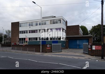 Das Royal Mail Postal Sorting Office in Barking, East London, Großbritannien Stockfoto