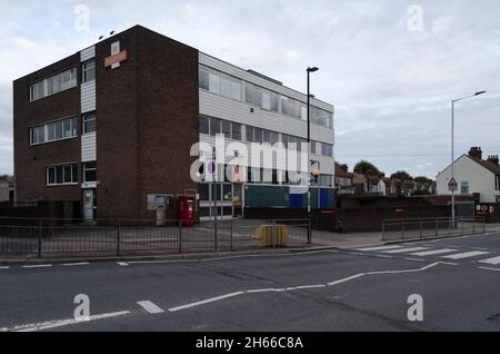 Das Sortierungs- und Zustellbüro von Barking Postal in East London, Großbritannien Stockfoto