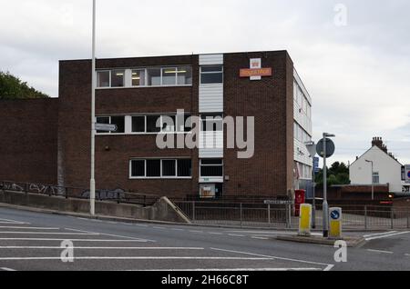 Das Sortierungs- und Zustellbüro von Barking Postal in East London, Großbritannien Stockfoto