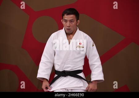 24. JULI 2021 - TOKIO, JAPAN: TAKATO Naohisa aus Japan vor dem Halbfinale der Judo-Männer mit einem Gewicht von 60 kg bei den Olympischen Spielen in Tokio 2020 (Foto: Mickael Chave Stockfoto