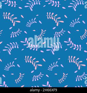 Darstellung der Beziehung weicher Zweige. Stock Vektor