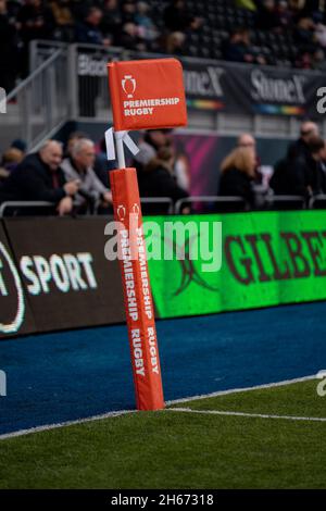 Flagge des Premiership Rugby Cup Stockfoto