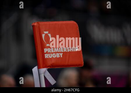 Premiership Rugby Cup Flagge Stockfoto