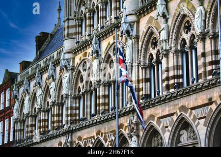 Northampton Town Guildhall in Großbritannien Stockfoto