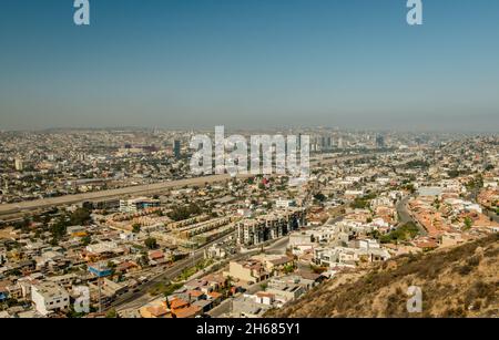 Tijuana Mexiko Stadtbild Stadtpanorama Stockfoto