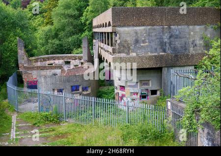 Cardross, Schottland, Großbritannien. Juni 2021. Das St. Peters Seminar wird von einem lokalen gemeinnützigen Bildungsunternehmen entwickelt Stockfoto