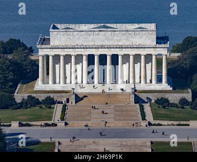 Lincoln Memorial in Washington, D.C. Stockfoto