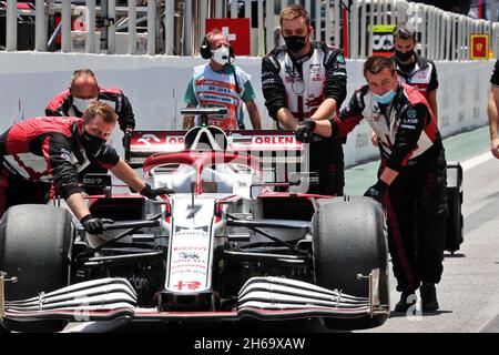 Sao Paulo, Brasilien. November 2021. Alfa Romeo Racing C41 von Kimi Räikkönen (FIN). 14.11.2021. Formel-1-Weltmeisterschaft, Rd 19, Großer Preis Von Brasilien, Sao Paulo, Brasilien, Wettkampftag. Bildnachweis sollte lauten: XPB/Press Association Images. Quelle: XPB Images Ltd/Alamy Live News Stockfoto