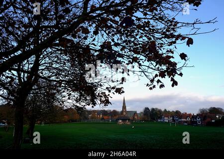 Thornton Hough, Wirral Stockfoto