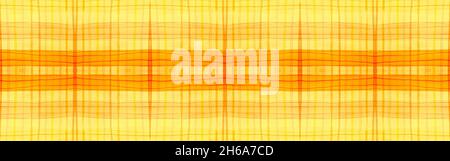 Gelber Tartan-Hintergrund. Aquarell-Picknick-Muster. Geometrische Streifen aus Wolle für Tweed Print. Nahtloser Roter Tartanhintergrund. Britische Karierte Wallpa Stockfoto