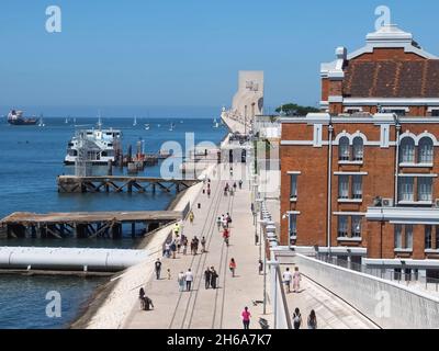 Modernes Maat-Museum in Lissabon in Portugal Stockfoto