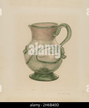 Pitcher, c. 1940. Stockfoto