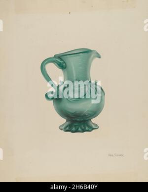 Pitcher, c. 1940. Stockfoto