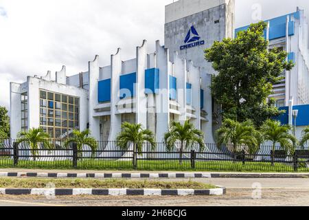 HABANA, KUBA - 15. Okt 2021: Das Zentrum für neurowissenschaftliche Forschung CNEURO in Havanna, Kuba Stockfoto