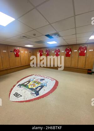 Barsley Football Club F.C Oakwell Stockfoto