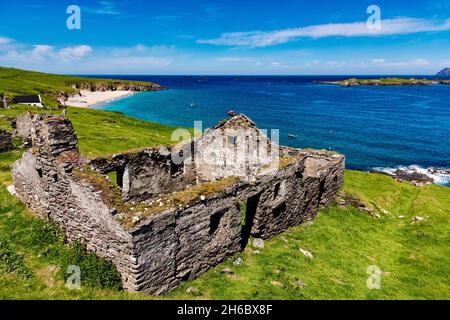 Die Blasket-Inseln vor der Küste von Dingle, County Kerry, Irland Stockfoto