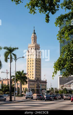 Historischer Freedom Tower in Downtown Miami, Florida, USA Stockfoto