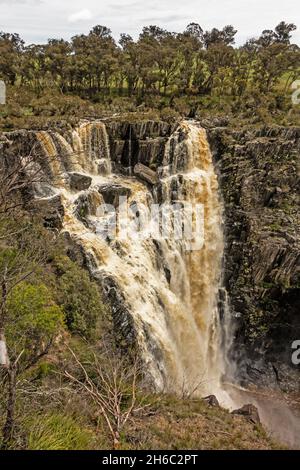 Apsley Falls, Walcha NSW Australien. Oxley Wild-Runs-Nationalpark. Stockfoto