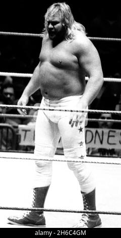 Big John Studd 1987 Foto von John Barrett/PHOTOlink Stockfoto