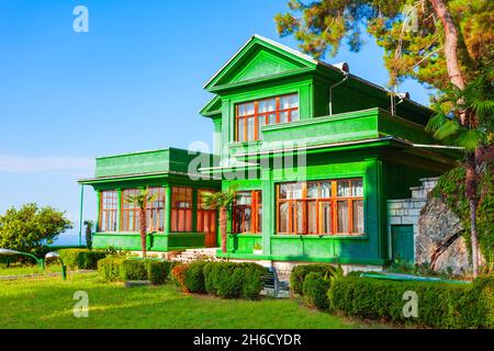 Cold River Dacha oder Cholodnaya Rechka Dacha, Joseph Stalin persönlichen Wohnsitz in der Nähe der Stadt Gagra in Abchasien Region von Georgien Stockfoto