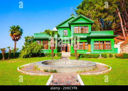 Cold River Dacha oder Cholodnaya Rechka Dacha, Joseph Stalin persönlichen Wohnsitz in der Nähe der Stadt Gagra in Abchasien Region von Georgien Stockfoto