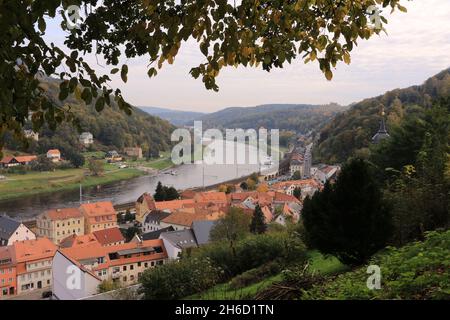 Impressionen von der Festung Königstein in der Sächsischen Schweiz Stockfoto