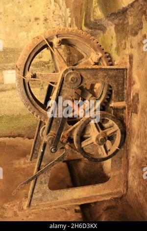 Impressionen von der Festung Königstein in der Sächsischen Schweiz Stockfoto