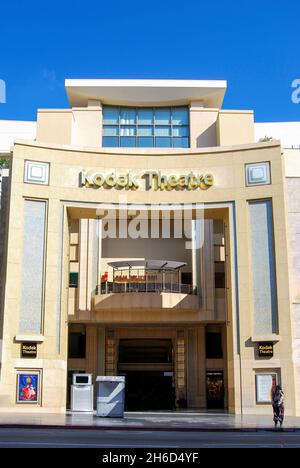 The Dolby (Kodak) Theatre (Academy Awards Ceremony), Hollywood Boulevard, Hollywood, Los Angeles, Kalifornien, Vereinigte Staaten von Amerika Stockfoto