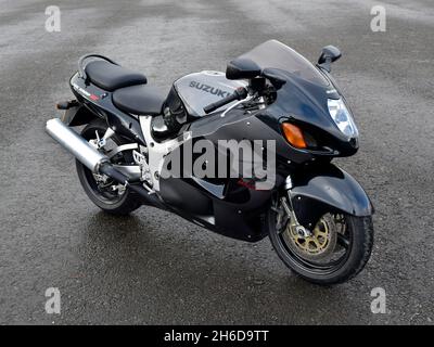 1999 Suzuki Hayabusa GSX 1300R. Stockfoto