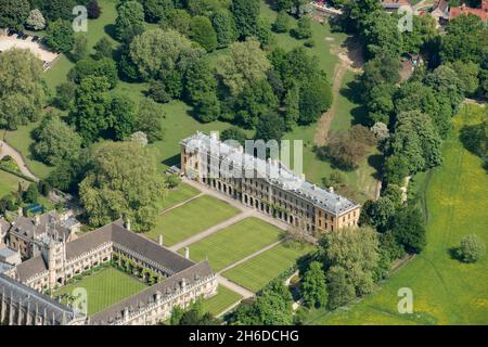 The New Building at Magdalen College, Oxford, Oxfordshire, 2018. Erbaut in den Jahren 1733-1734, ist es die einzige Struktur, die auf den Vorschlägen eines Fellow des College, Edward Holdsworth, gebaut werden. Stockfoto