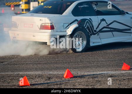 16. Oktober 2021 - Italien, Lombardei, Montichiari, Festival dei Motori, Drift Cars Show Stockfoto