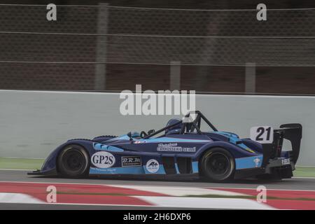 BARCELONA, SPANIEN - 09. Oktober 2021: Die V de V Endurance Series Championship 2016, Funyo-Rennwagen Stockfoto