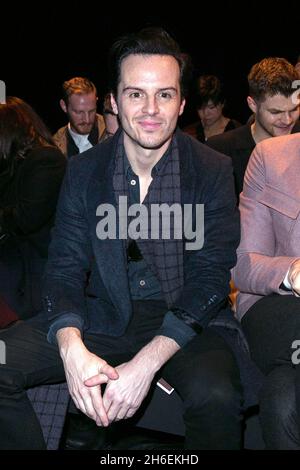 James Bond-Star Andrew Scott während der Topman-Show während der London Collections: Men 2015. Stockfoto