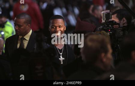 Rapper Curtis ' 50 Cent ' Jackson kommt im Empire in Leicester Square, London , für die Premiere von Get Rich oder die Tryin. Jeff Moore/allactiondigital.com Stockfoto