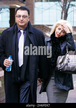 Datei-Foto vom 05/02/10 von Metropolitan Police Commander Ali Dizaei, der heute zu 4 Jahren Gefängnis verurteilt wurde, weil er den Kurs der Justiz am Southwark Crown Court vereiteln hatte Stockfoto