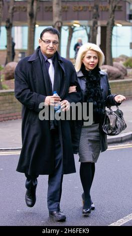 Datei-Foto vom 05/02/10 von Metropolitan Police Commander Ali Dizaei, der heute zu 4 Jahren Gefängnis verurteilt wurde, weil er den Kurs der Justiz am Southwark Crown Court vereiteln hatte Stockfoto