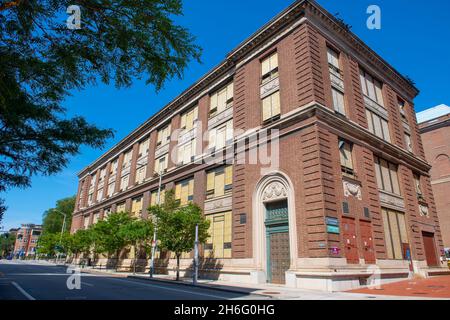 Metcalf Building in Rhode Island School of Design Museum RISD Museum of Art an der 20 N Main Street in der Innenstadt von Providence, Rhode Island RI, USA. Stockfoto