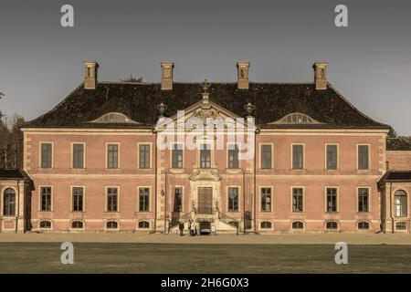 Schloss Bothmer ist ein Baudenkmal in der mecklenburg-vorpommerschen Stadt Klütz. Stockfoto