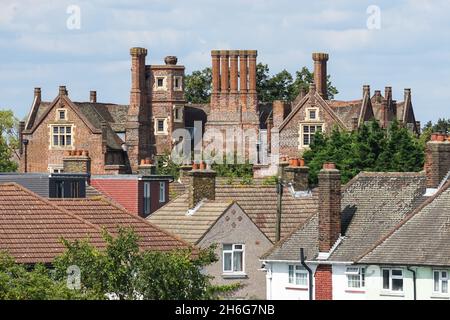 Eastbury Manor House in London Borough of Barking and Dagenham, London England Vereinigtes Königreich Großbritannien Stockfoto