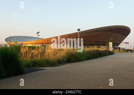 Lee Valley VeloPark im Queen Elizabeth Olympic Park, London England Vereinigtes Königreich UK Stockfoto