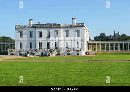 Queen's House, ehemalige königliche Residenz in Greenwich, London, England, Vereinigtes Königreich, Großbritannien Stockfoto