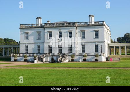 Queen's House, ehemalige königliche Residenz in Greenwich, London, England, Vereinigtes Königreich, Großbritannien Stockfoto