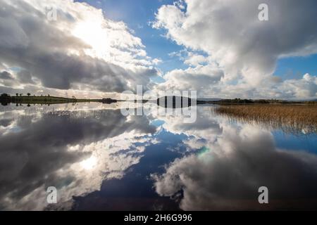 Wunderschönes Upper Lough Erne, County Fermanagh, Nordirland Stockfoto